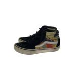 VANS◆ハイカットスニーカー/26.5cm/BLK