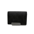 GUCCI* футляр для карточек /PVC/BLK/ мужской /118376