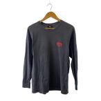 STUSSY◆長袖Tシャツ/M/コットン/GRY