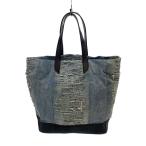 DIESEL◆トートバッグ/--/BLU/無地