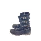 Falling Bones◆エンジニアブーツ/27cm/BLK/スウェード