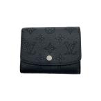 ショッピングモノグラム LOUIS VUITTON◆ポルトフォイユ・イリス コンパクト_マヒナ/ノワール/モノグラム/マヒナレザー/M62540