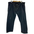 EVISU◆ボトム/42/コットン/BLK/無地/汚れ・股下スレ有