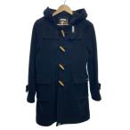 A BATHING APE◆フリースダッフルコート/XS/ポリエステル/BLK/POLARTEC