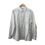 ショッピングINDIVIDUALIZED individualized shirts◆CUSTOM SHIRT/長袖シャツ/FREE/コットン/WHT/ストライフ//