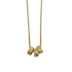 MARC BY MARC JACOBS◆3連リング/ネックレス/--/GLD/トップ有/レディース