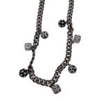 MARC JACOBS*×DERRICK ADAMS/ кости очарование / колье /--/SLV/ верх иметь / женский //