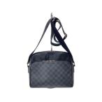 ショッピングVUITTON LOUIS VUITTON◆デイトンPM_ダミエ・グラフィット_BLK/PVC/BLK