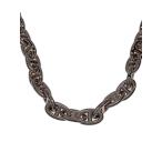 HERMES◆シェーヌダンクルPM/ネックレス/Ag925/シルバー/H101503B//