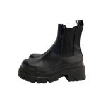 ショッピングzara ZARA◆サイドゴアブーツ/36/BLK/レザー/3126/610/040