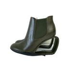 UNITED NUDE◆サイドゴアブーツ/35/KHK