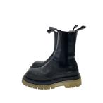 ショッピングbottega BOTTEGA VENETA◆タイヤアンクルチェルシーブーツ/状態/サイドゴアブーツ/40/BLK