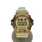CASIO◆クォーツ腕時計_G-SHOCK/デジタル/ゴールド/クリア/GM-6900SG-9JF//
