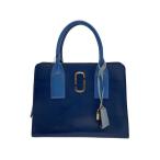 ショッピングJACOBS MARC JACOBS◆ハンドバッグ/--/BLU/無地/M0012558