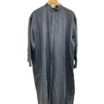 ショッピングINDIVIDUALIZED individualized shirts◆シャツワンピース/S/リネン/BLK