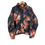 NIKE◆テックウーブンジャケット/M/ナイロン/BLK/花柄/HM9467-010