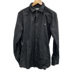 ショッピングVivienne Vivienne Westwood MAN◆オーブワンポイント/オーブ刺繍/長袖シャツ/48/コットン/BLK/無地/VW-WR-86922