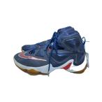 NIKE◆LEBRON XIII EP/レブロン/ネイビー/807219-461/28.5cm/NVY