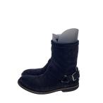 LOUIS VUITTON◆ブーツ/UK8/NVY/スウェード/bm0191