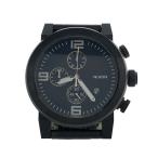 ショッピングnixon NIXON◆クォーツ腕時計/アナログ/BLK/BLK