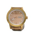 ショッピングnixon NIXON◆クォーツ腕時計/アナログ/ステンレス/GLD/GLD/SS/THE SPUR