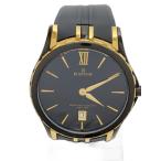 EDOX◆クォーツ腕時計/アナログ/BLK/26000