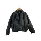 YEEZY◆ROUND JACKET/ダウンジャケット/中綿/ブルゾン/M/コットン/BLK//