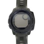 GARMIN◆スマートウォッチ/デジタル/ラバー/BLK/KHK/010-02293-31//