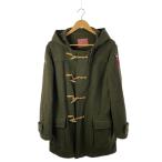 HYSTERIC GLAMOUR* полупальто "даффл коут" / длинный внешний / Logo нашивка /FREE/ шерсть /KHK/2AC-8030