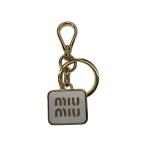 MIU MIU* брелок для ключа /--/GLD/ женский /5PS066 2F4A