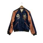 TAILOR 東洋◆スカジャン/M/ポリエステル/NVY/TT10841