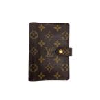 LOUIS VUITTON* Agenda PM_ монограмма * парусина / кожа /BRW/ женский //