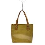 ショッピングヴェルニ LOUIS VUITTON◆ヒューストン_モノグラム・ヴェルニ/エナメル/YLW