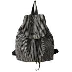 marimekko* рюкзак / хлопок /BLK/ полоса 