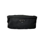 PRADA* сумка-пояс / нейлон /BLK/ одноцветный /2VL034//
