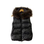 ショッピングduvetica DUVETICA◆ダウンベスト/40/ナイロン/グレー/D.032.02.MFG-1035R