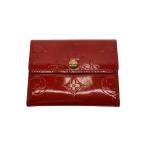 ショッピングヴェルニ LOUIS VUITTON◆ラドロー_モノグラム・ヴェルニ_RED/エナメル/RED/レディース