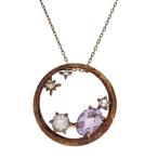 4*C* колье /SILVER/GLD/ верх иметь / женский / загрязнения иметь / повреждение иметь 