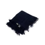 ASAUCE MELER* палантин /linen/NVY/ одноцветный / женский 