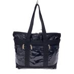 LESPORTSAC◆トートバッグ/ナイロン/BLK/無地