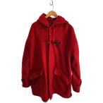 POLO RALPH LAUREN◆90s/ジップタイプ/ダッフルコート/XL/ウール/RED