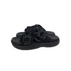 BOTTEGA VENETA◆SNAP SLIDE SANDAL/スナップスライドサンダル/42/ブラック