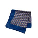 HERMES* шарф / шелк /BLU/ общий рисунок / женский 