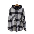 ショッピングネルシャツ BEAMS◆ネルシャツ/L/コットン/ブラック/チェック/11-11-0491-457//