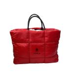 FURLA◆トートバッグ/ナイロン/RED/WB00