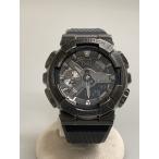 CASIO◆クォーツ腕時計/デジアナ/BLK/BLK/GM-110BB/G-SHOCK//