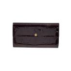 LOUIS VUITTON◆ポルト・フォイユ・サラ_モノグラム・ヴェルニ/エナメル/BRD/レディース