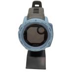 GARMIN◆Instict/スマートウォッチ/デジタル/ラバー/BLK/GRY//