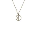 Calvin Klein*CK Logo подвеска колье / колье /--/SLV/ верх иметь / мужской 