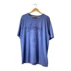 STUSSY◆Tシャツ/XL/コットン/IDG/バックロゴ